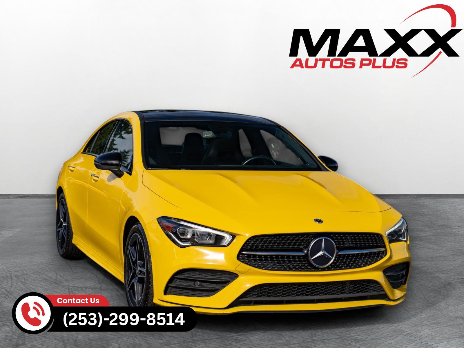 Used 2021 Mercedes-Benz CLA 250 4MATIC w/ AMG Line image 1