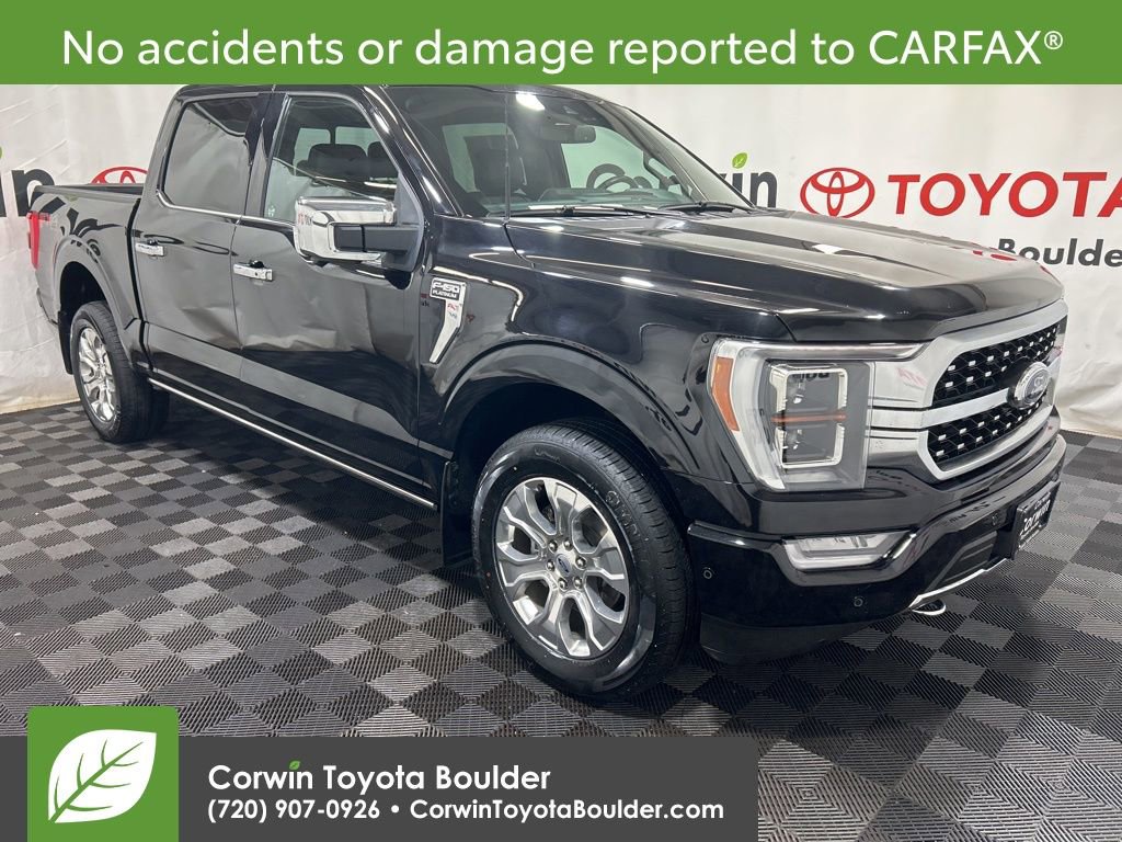 Used 2022 Ford F150 Platinum w/ Max Trailer Tow Package image 1