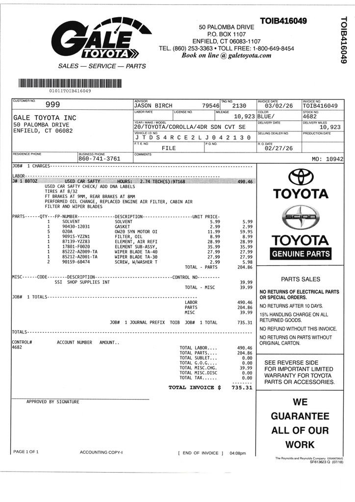 Used 2020 Toyota Corolla SE image 10