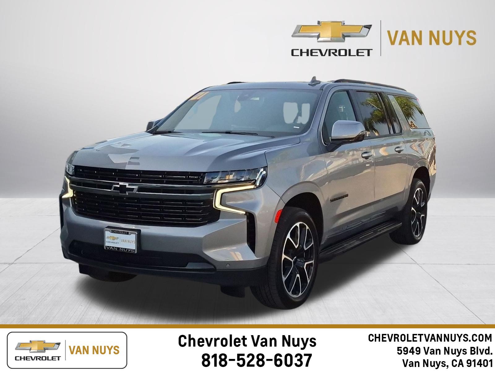 Used 2021 Chevrolet Suburban RST w/ Luxury Package RWD image 1