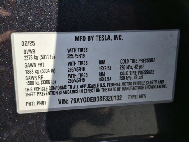Used 2025 Tesla Model Y Long Range RWD image 22