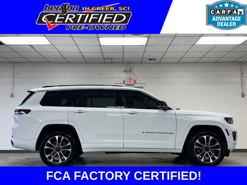 Certified 2022 Jeep Grand Cherokee L Overland w/ Luxury Tech Group IV image 1