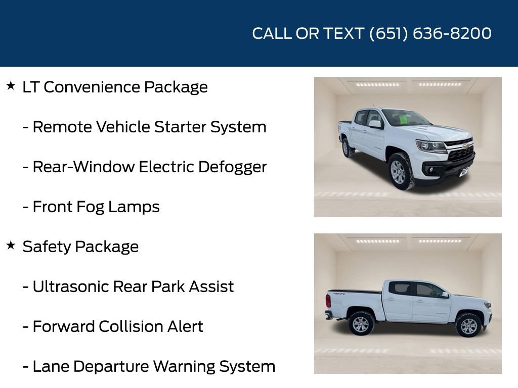 Used 2022 Chevrolet Colorado LT w/ Safety Package image 10
