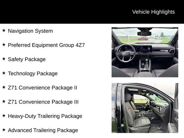 Certified 2024 Chevrolet Colorado Z71 w/ Z71 Convenience Package 2 AWD/4WD image 12