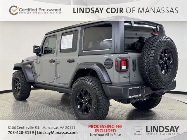 Certified 2022 Jeep Wrangler Unlimited Sport AWD/4WD image 7