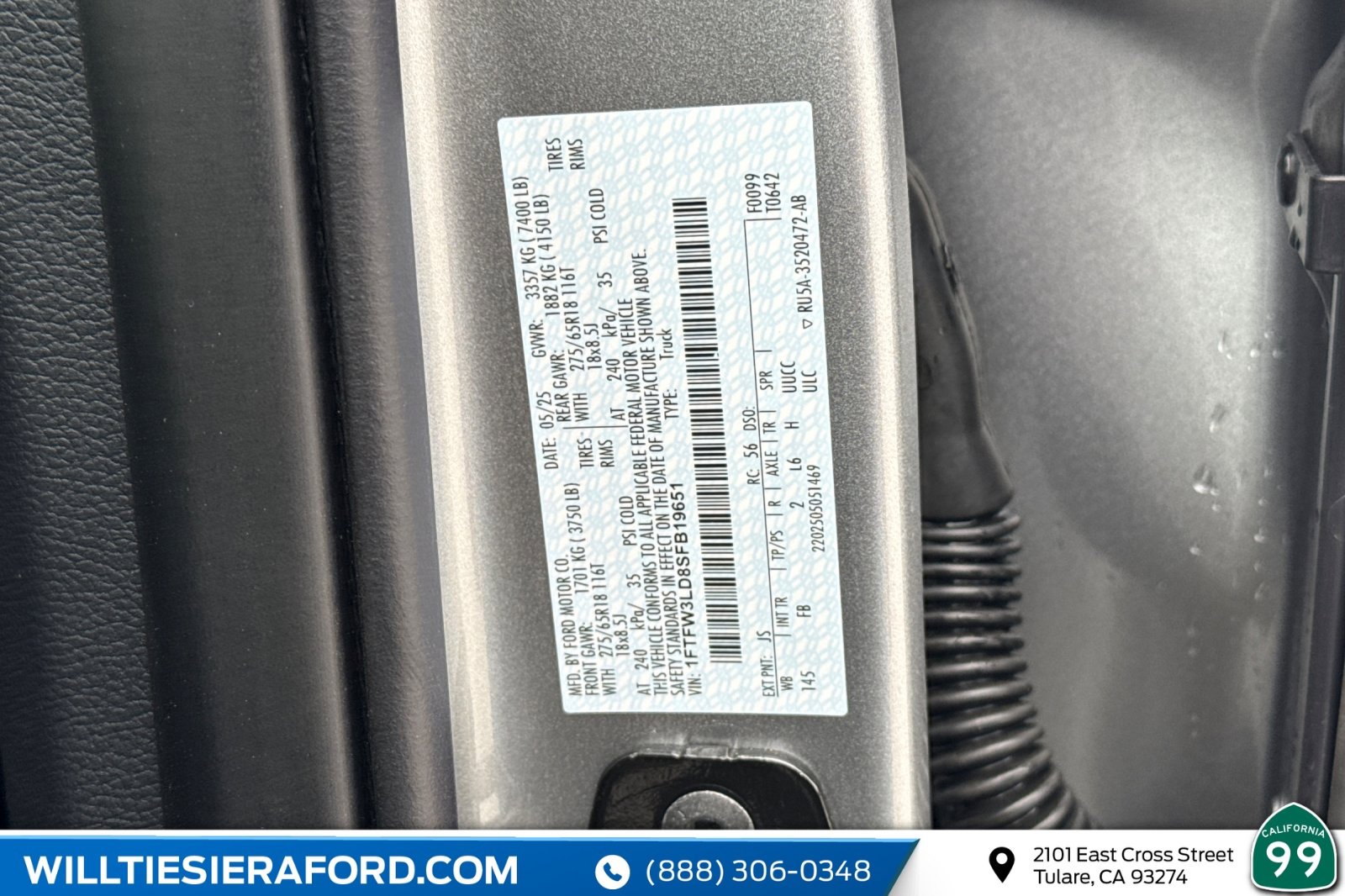 Used 2025 Ford F150 XLT w/ Equipment Group 302A MID image 24