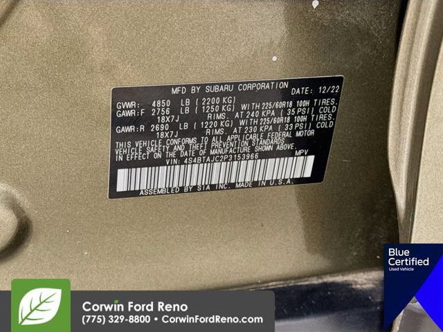 Used 2023 Subaru Outback Onyx Edition AWD/4WD image 34