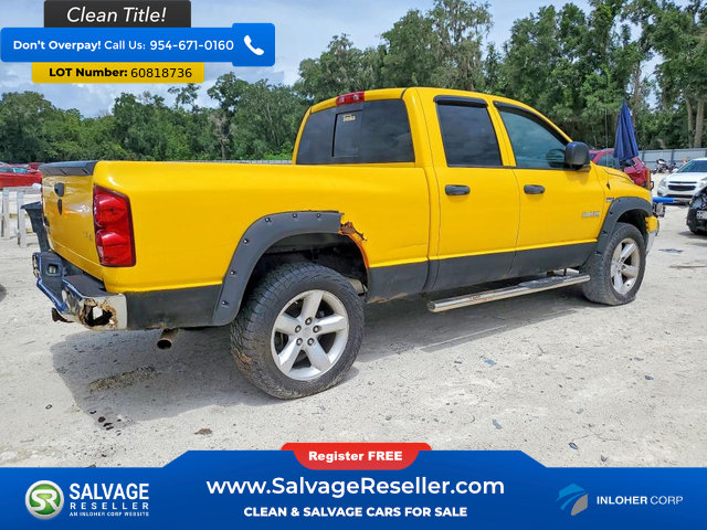 Used 2008 Dodge Ram 1500 Truck SLT AWD/4WD image 4