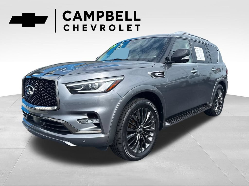 Used 2021 INFINITI QX80 Premium Select w/ Cargo Package