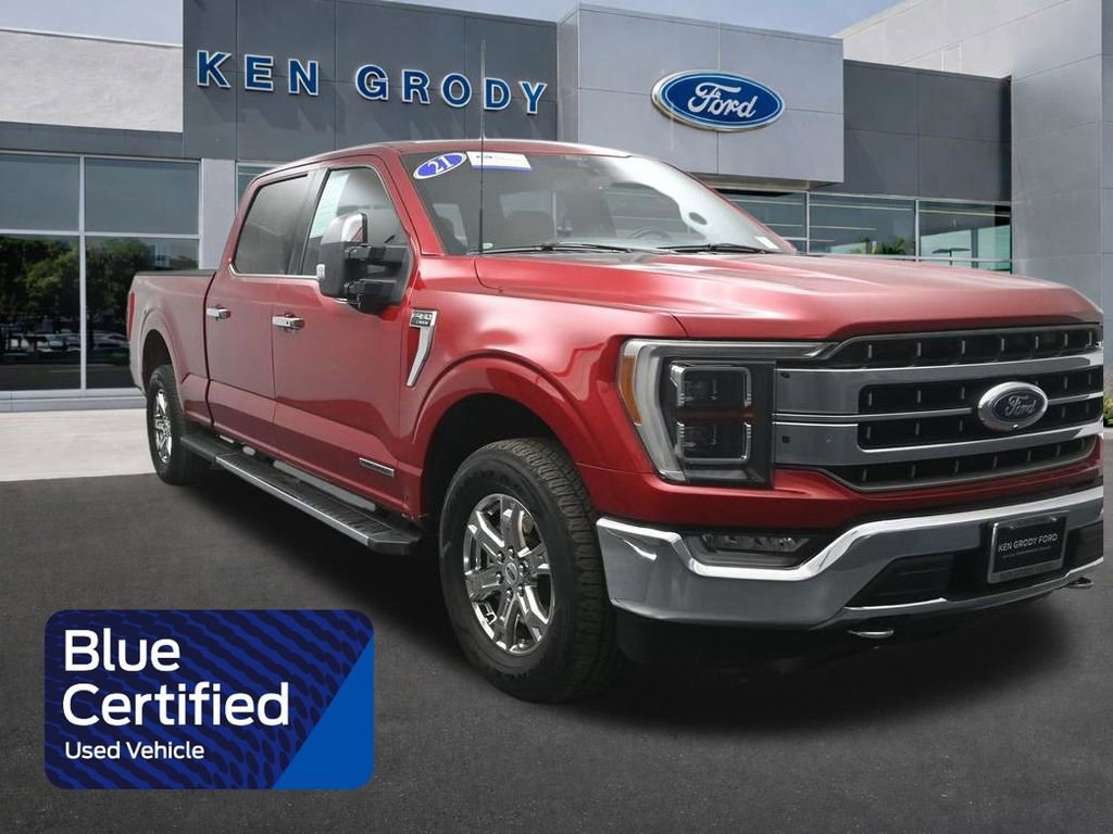 Certified 2021 Ford F150 Lariat w/ Equipment Group 502A High image 1