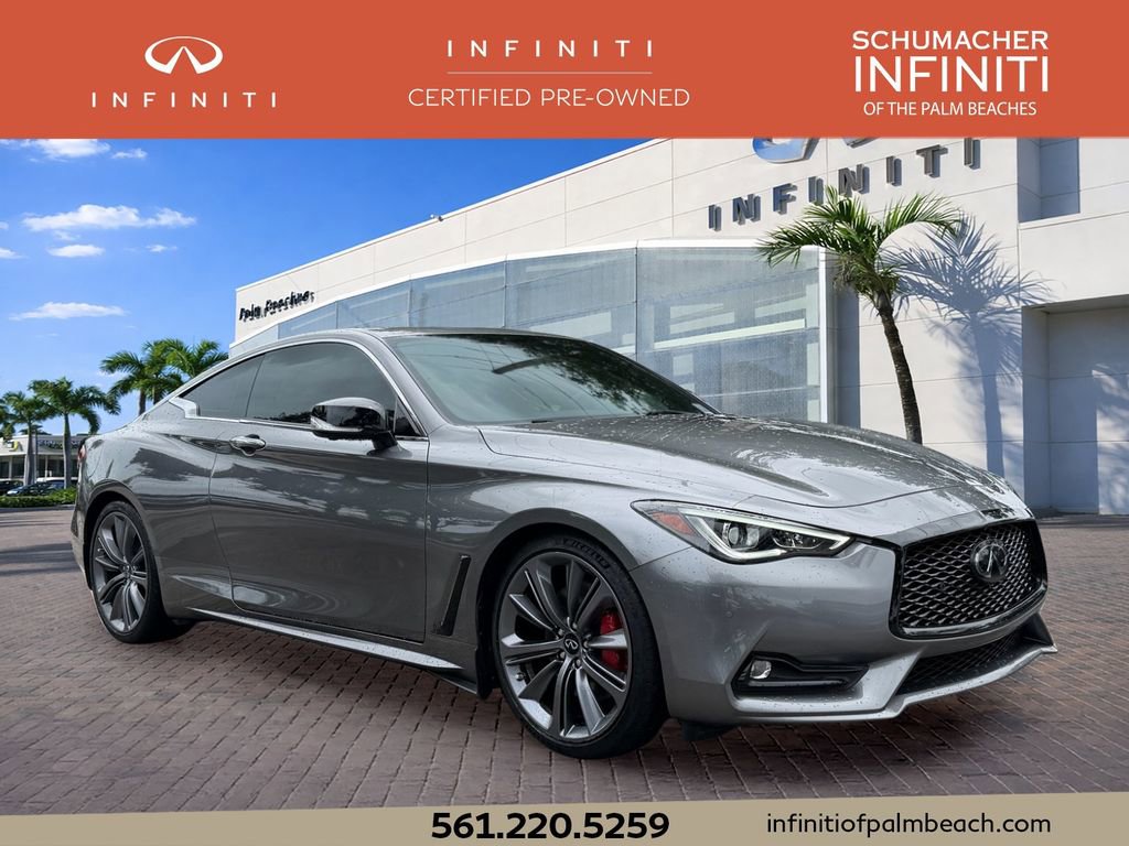Used 2022 INFINITI Q60 Red Sport 400 w/ Cargo Package