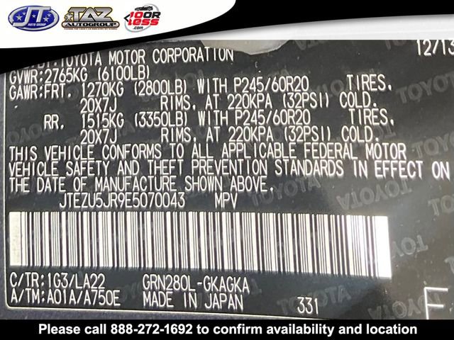 Used 2014 Toyota 4Runner Limited RWD image 22