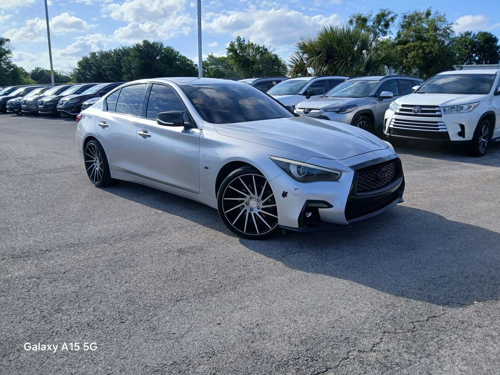 Used 2018 INFINITI Q50 Luxe RWD image 2
