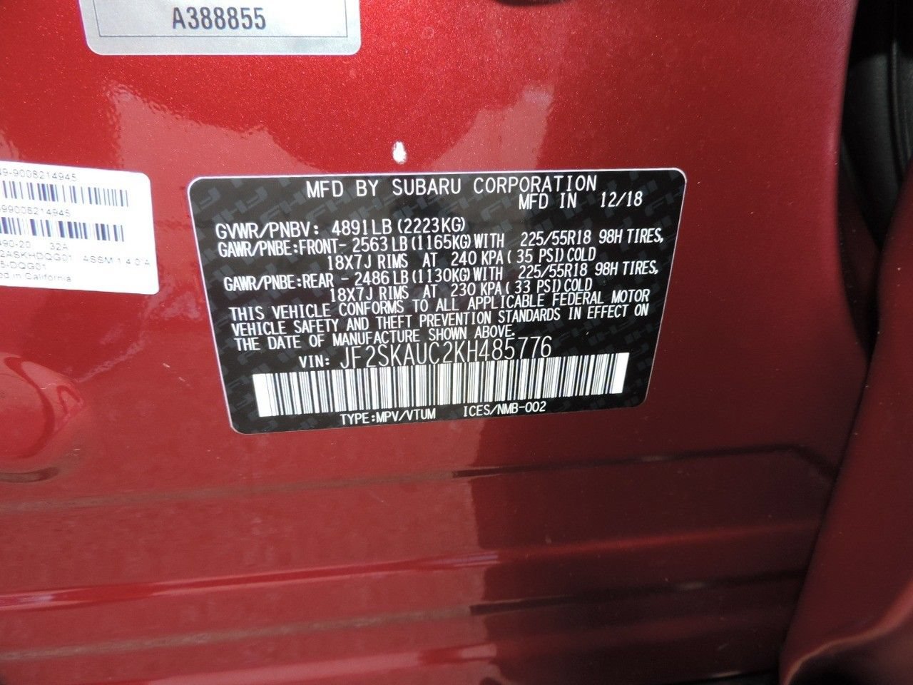 Used 2019 Subaru Forester Limited w/ Popular Package #3 AWD/4WD image 19