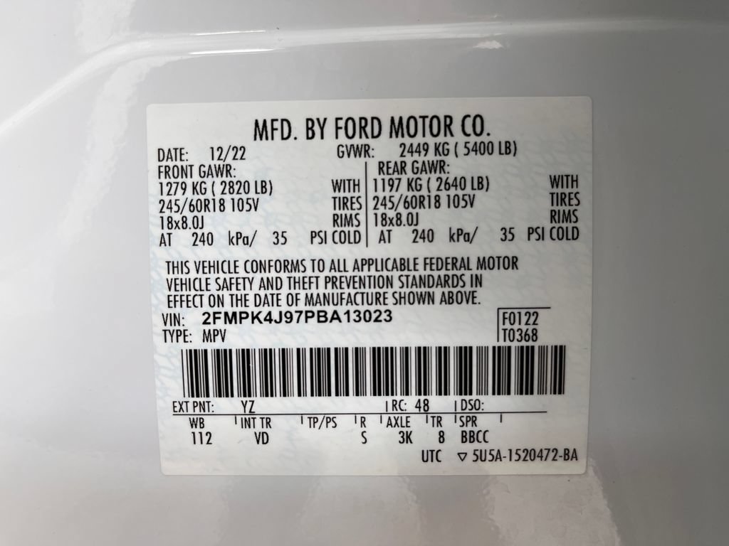 Used 2023 Ford Edge SEL w/ Convenience Package AWD/4WD image 29