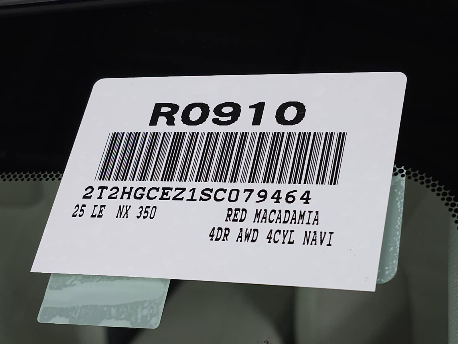 Certified 2025 Lexus NX 350 AWD w/ Cold Area Package image 41