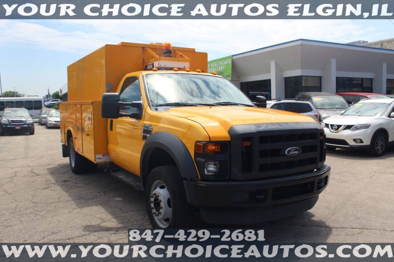 Used 2009 Ford F550 2WD Regular Cab Super Duty image 7
