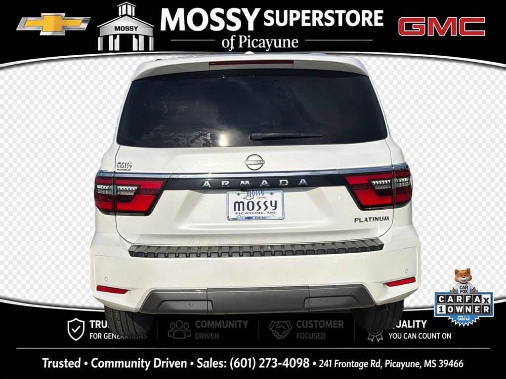 Used 2022 Nissan Armada Platinum w/ Captain's Chairs Package RWD image 4