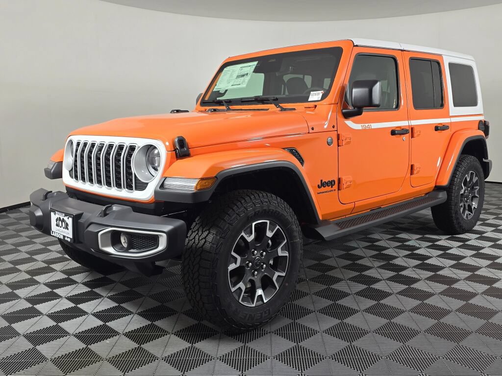 New 2026 Jeep Wrangler Unlimited Sahara w/ Whitecap Package AWD/4WD image 8