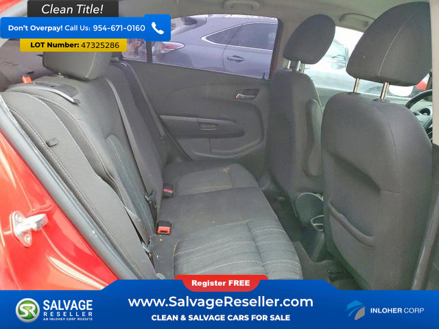 Used 2015 Chevrolet Sonic LT w/ Wheels and Fog Lamp Package FWD image 13