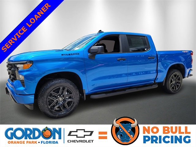 New 2025 Chevrolet Silverado 1500 Custom w/ Turbomax Blackout Package