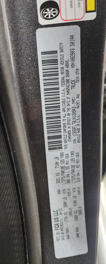 Used 2020 RAM 1500 Rebel AWD/4WD image 38
