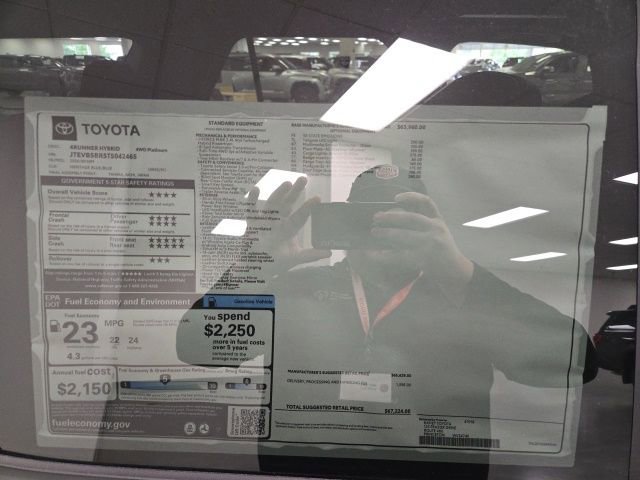 New 2026 Toyota 4Runner Platinum AWD/4WD image 7