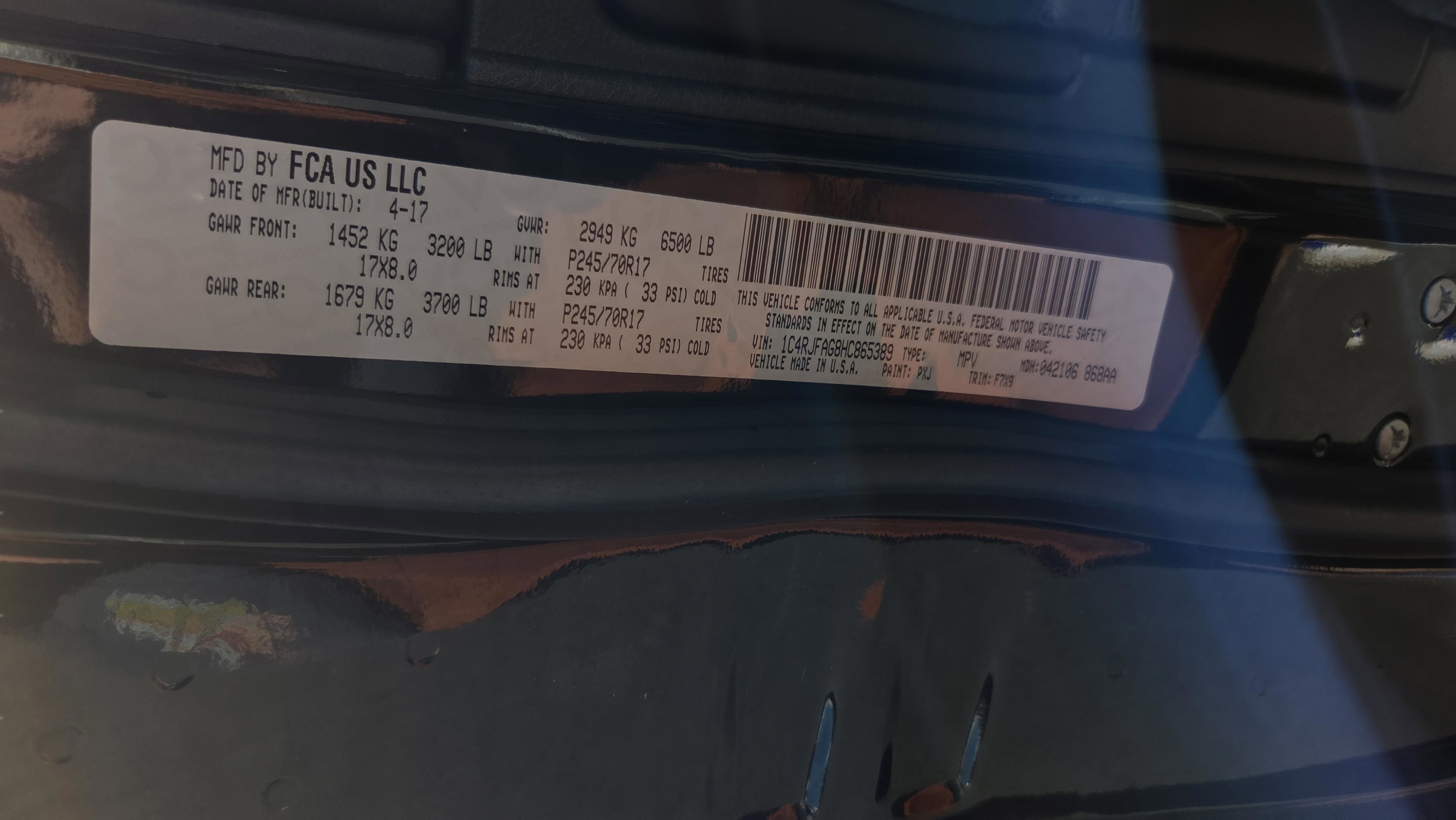 Used 2017 Jeep Grand Cherokee Laredo w/ Quick Order Package 23E image 21