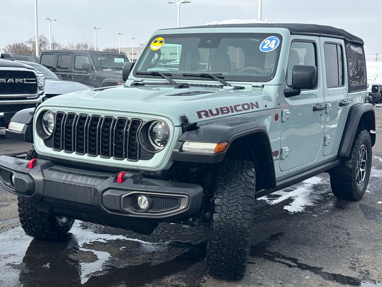 Certified 2024 Jeep Wrangler Unlimited Rubicon w/ Safety Group image 6