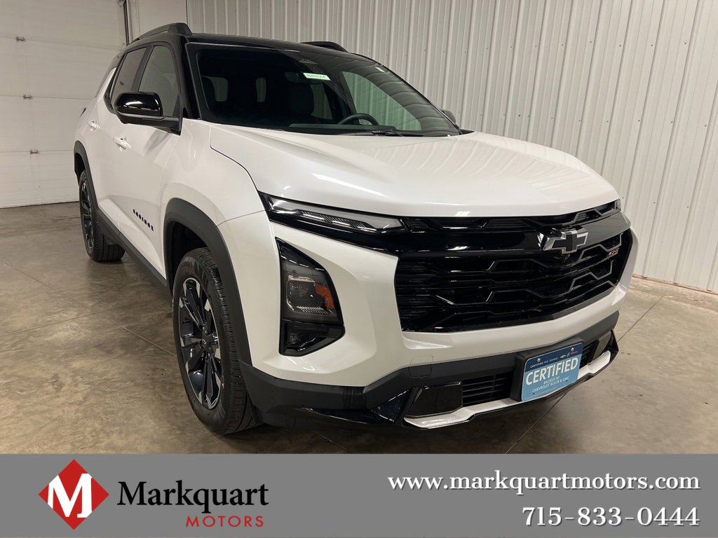 Certified 2025 Chevrolet Equinox RS w/ Safety and Technology Package