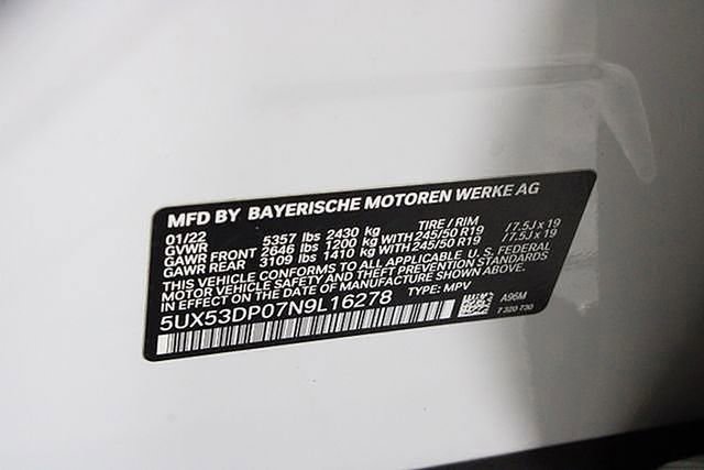 Used 2022 BMW X3 xDrive30i image 24