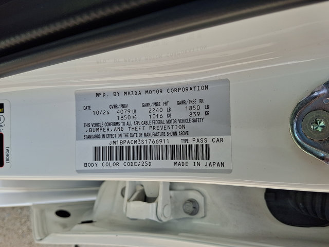 Certified 2025 MAZDA MAZDA3 s FWD image 27