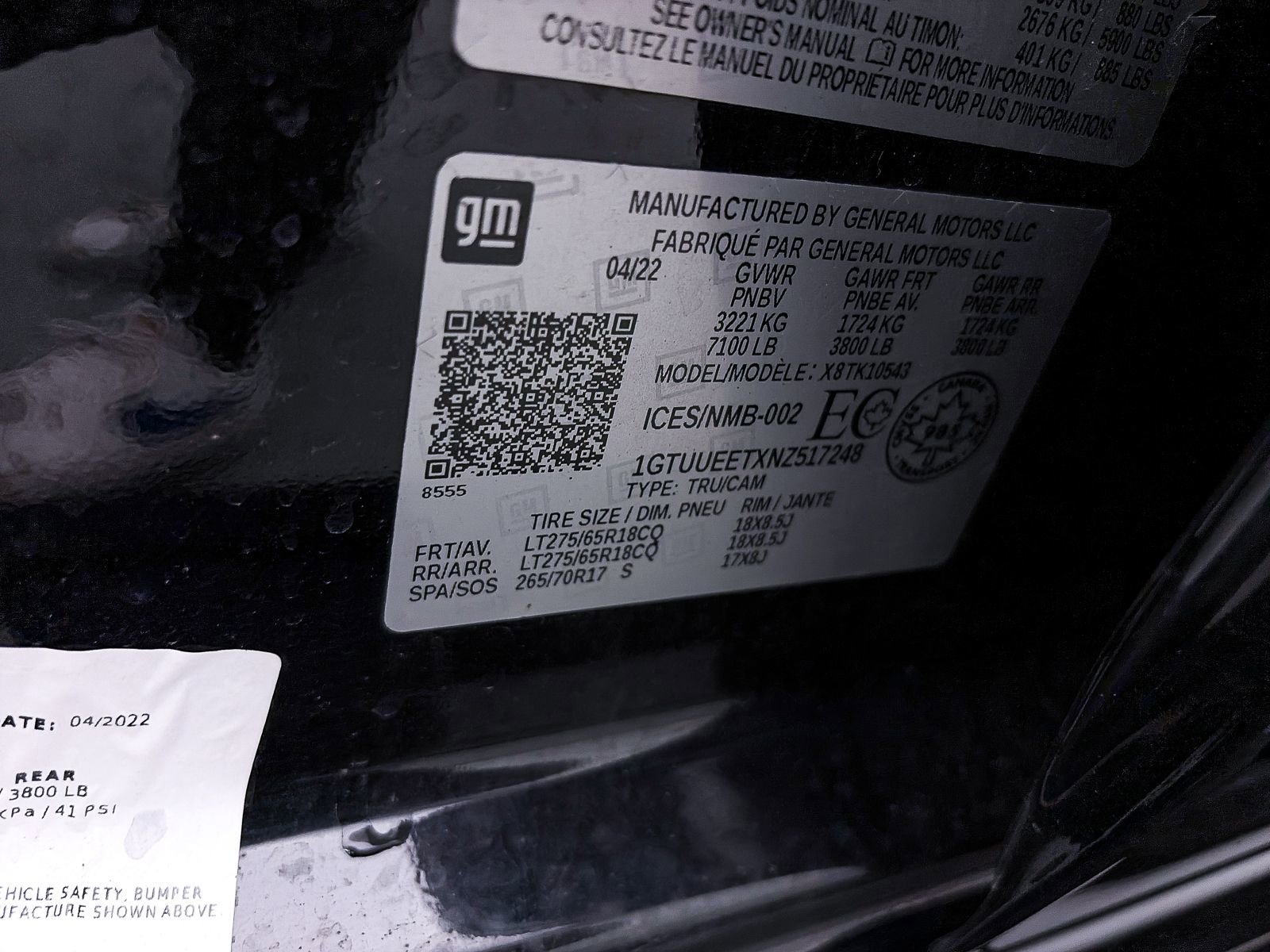 Used 2022 GMC Sierra 1500 AT4 w/ AT4 Premium Package AWD/4WD image 40