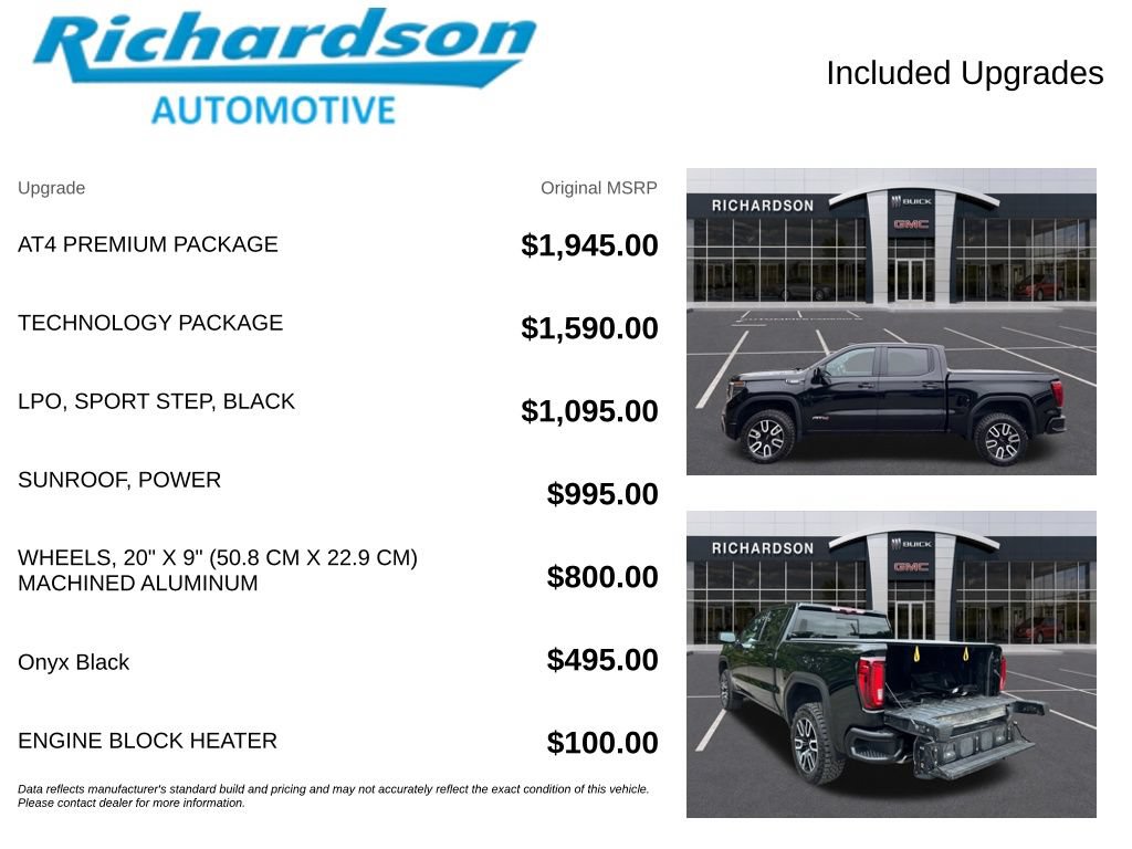 Used 2023 GMC Sierra 1500 AT4 w/ AT4 Premium Package AWD/4WD image 6