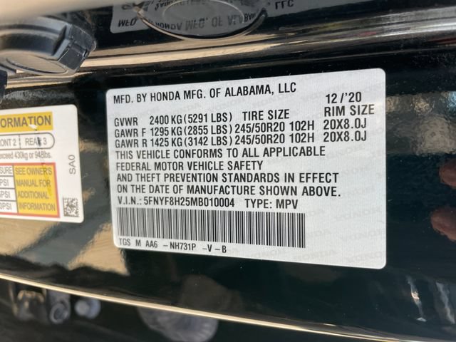 Used 2021 Honda Passport Sport image 39