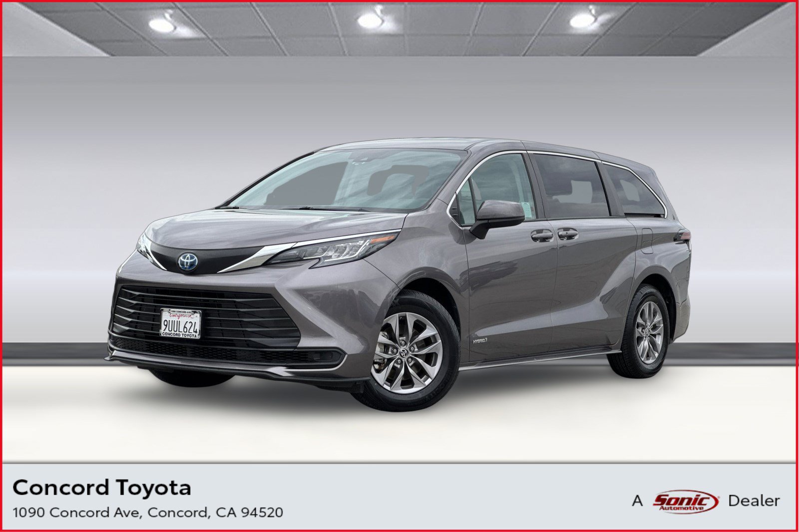 Certified 2021 Toyota Sienna LE