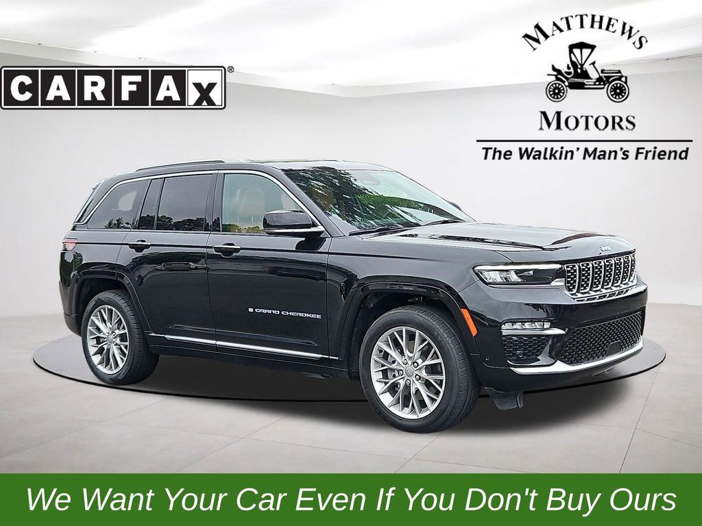Used 2022 Jeep Grand Cherokee Summit AWD/4WD image 1