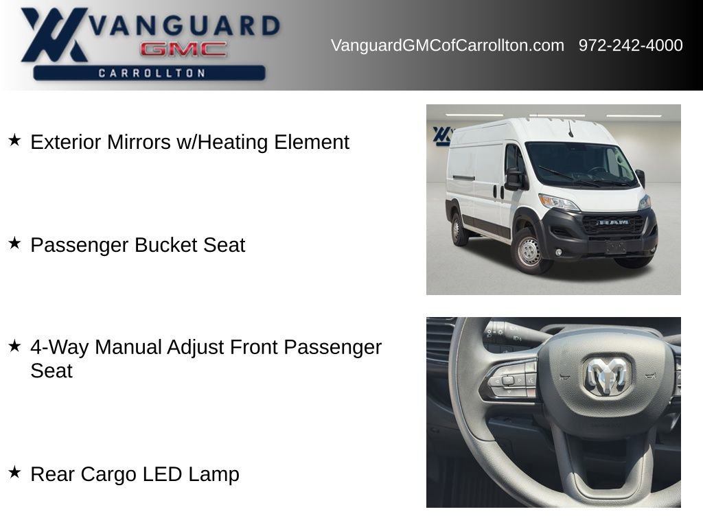 Used 2025 RAM ProMaster 2500 w/ Convenience Group FWD image 12