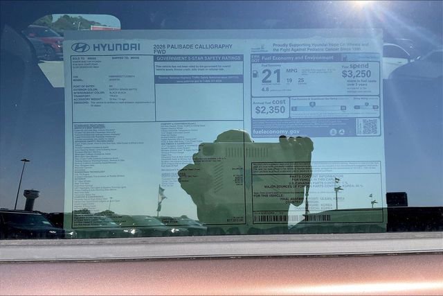 New 2026 Hyundai Palisade Calligraphy image 14