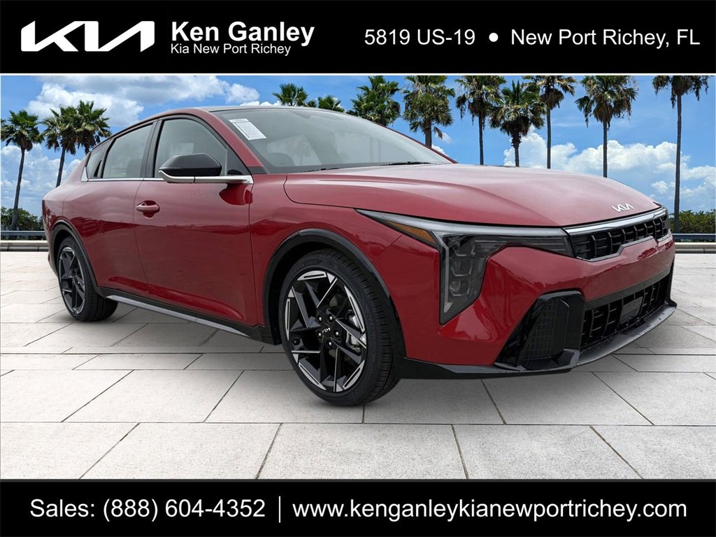 New 2025 Kia K4 GT-Line w/ GT-Line Sunroof Package