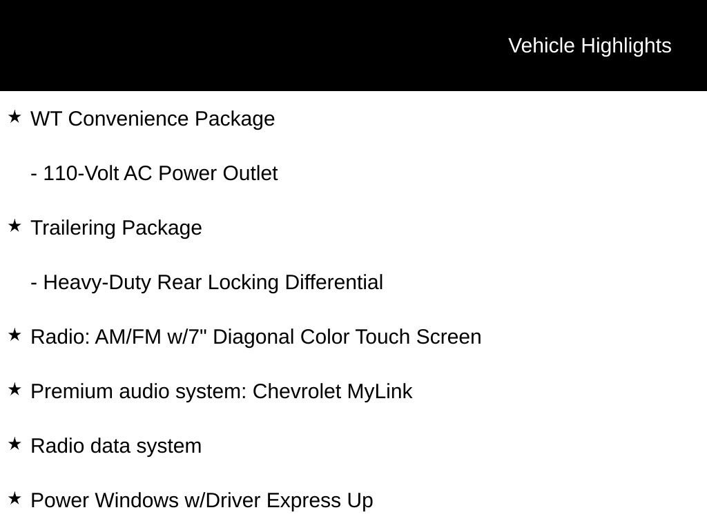 Used 2018 Chevrolet Silverado 1500 W/T w/ WT Convenience Package image 6