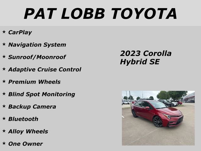 Used 2023 Toyota Corolla SE w/ SE Package FWD image 17
