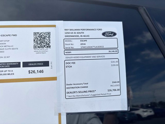 Certified 2026 Ford Escape Active FWD image 2