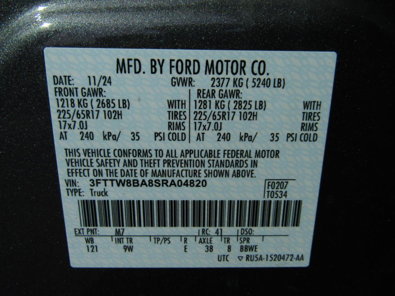 Used 2025 Ford Maverick XL w/ Equipment Group 102A AWD/4WD image 26