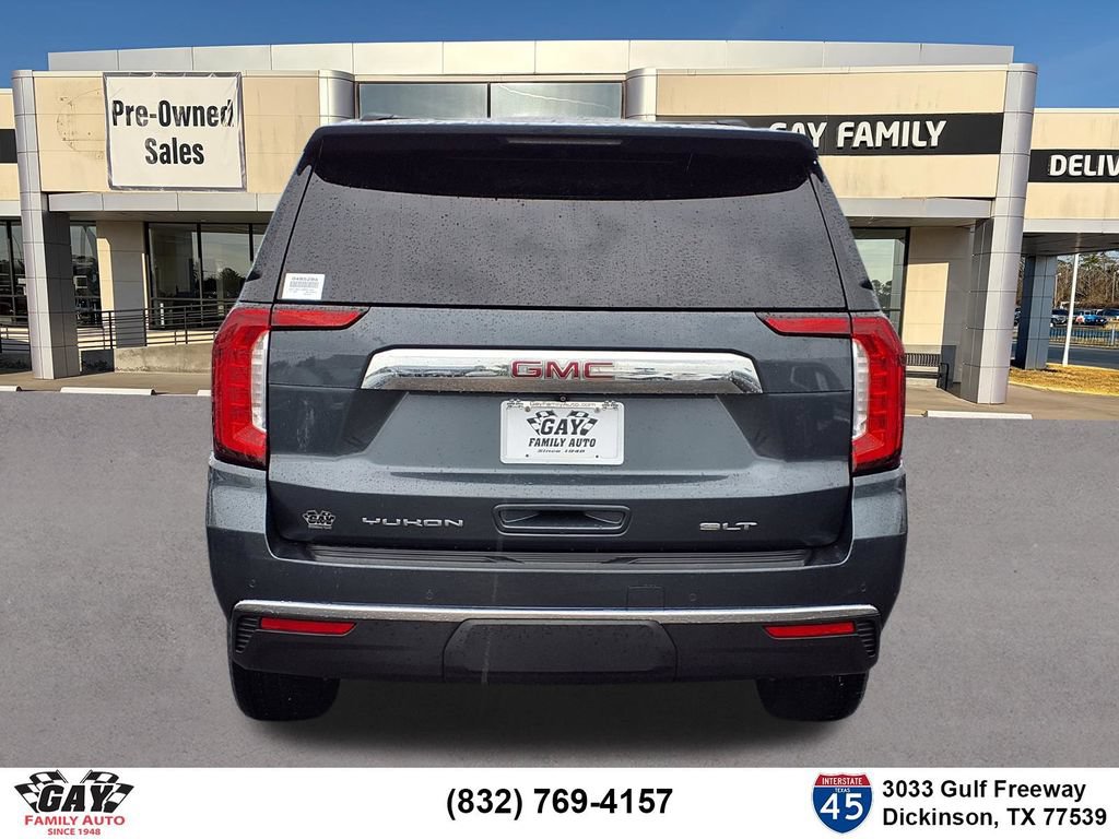 Certified 2021 GMC Yukon SLT w/ Rear Media and Nav Package RWD image 19