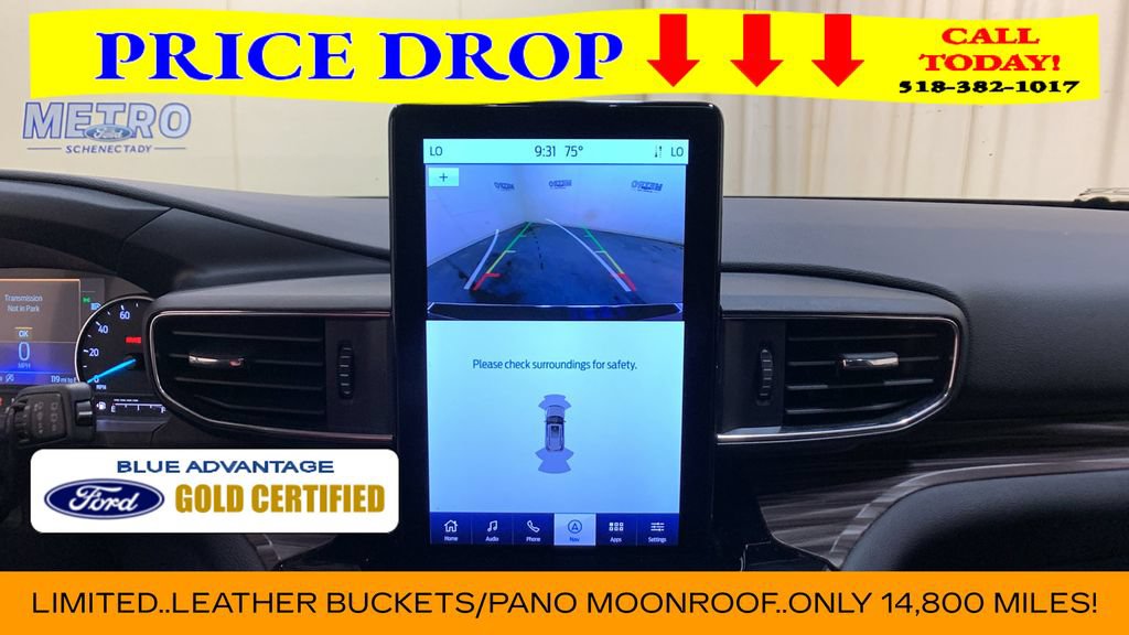 Certified 2024 Ford Explorer Limited w/ Limited Technology Package AWD/4WD image 45