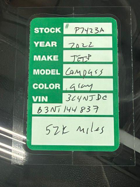 Certified 2022 Jeep Compass Limited AWD/4WD image 28