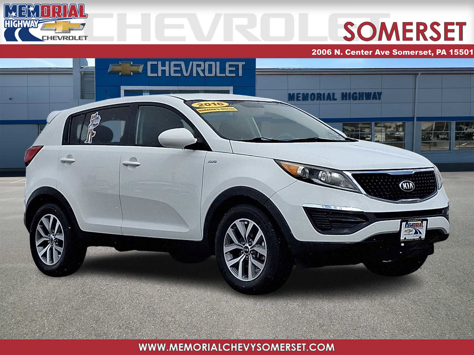 Used 2016 Kia Sportage LX