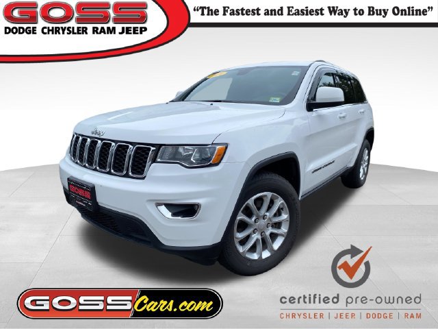 Certified 2021 Jeep Grand Cherokee Laredo X