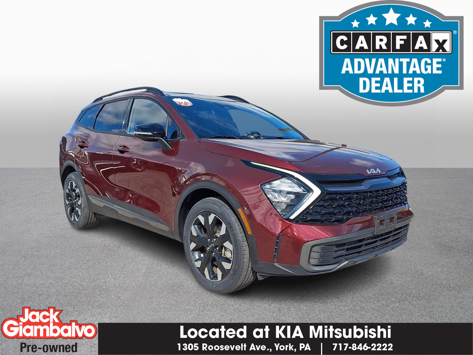 Certified 2023 Kia Sportage X-Line w/ X-Line Premium Package